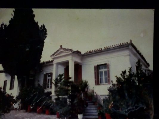 Το νεοκλασικό σπίτι της Οικογένειας Πέτρου Γ.Μαλίτα στον Τύρναβο