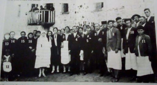 Ο γάμος της Παρασκευούλας Γκουντάρα στη Σαμαρίνα το 1930