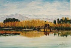 Ο Προφήτης Ηλίας και η Λίμνη της Αγίας Άννας στη ζωγραφική.