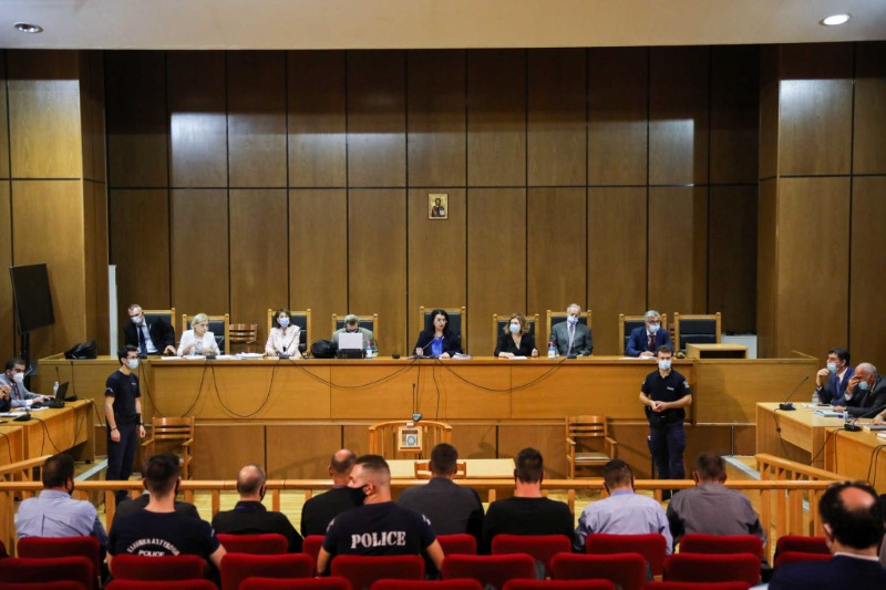 Δίκη Χρυσής Αυγής: 13 χρόνια στον Μιχαλολιάκο και τα ηγετικά στελέχη της Ισόβια στο Ρουπακιά