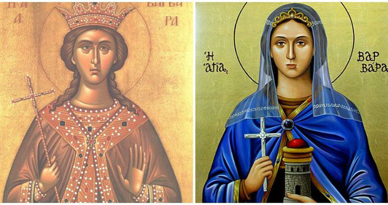 Αγία Βαρβάρα: Μεγάλη γιορτή της Ορθοδοξίας 4 Δεκεμβρίου