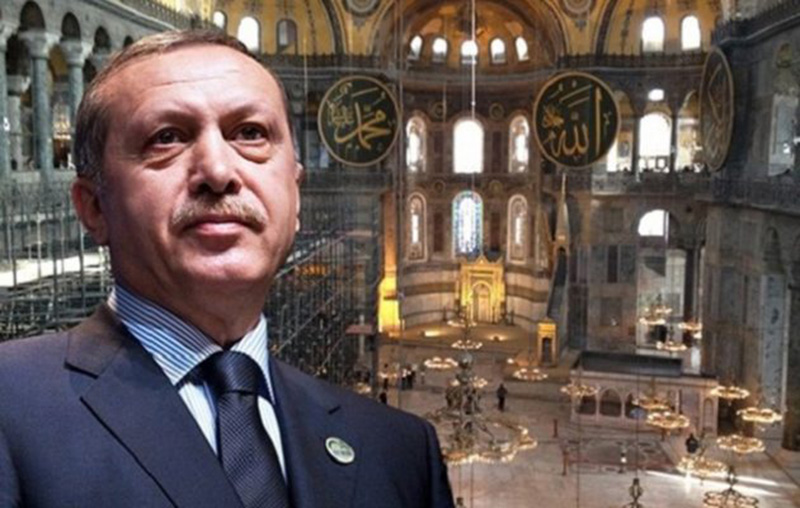 Ερντογάν :«Τουρκικό έμβλημα ο δικέφαλος αετός»