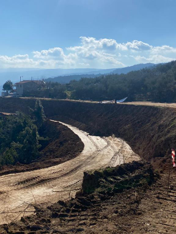 Διανοίχτηκαν τα πρώτα 6,5 χλμ στον παραλιακό άξονα Ρακοπόταμος -Κεραμίδι  που κατασκευάζει η Περιφέρεια Θεσσαλίας για τη σύνδεση Λάρισας-Μαγνησίας