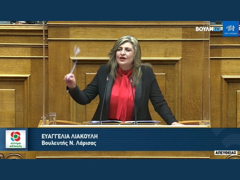 Ε. Λιακούλη : «Kαταπέλτης για το καθεστώς του κ. Μητσοτάκη,  η Ευρωπαϊκή Έκθεση για την Ισότητα των φύλων»