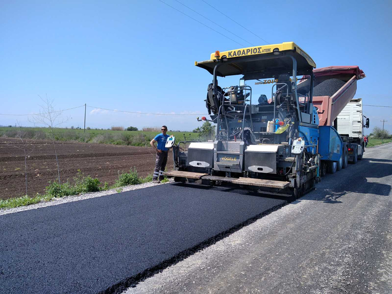 Ολοκληρώνονται οι εργασίες ανακατασκευής του δρόμου Πολυνέρι-Λεύκη από την Περιφέρεια Θεσσαλίας