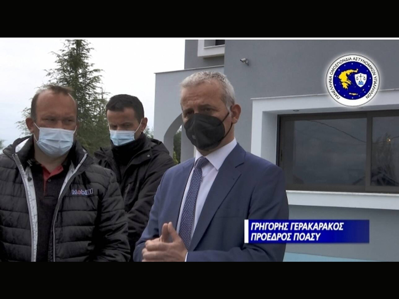 Προσφορά οικίσκων της Π.Ο.ΑΣ.Υ. στους σεισμόπληκτους Τυρνάβου – Ελασσόνας