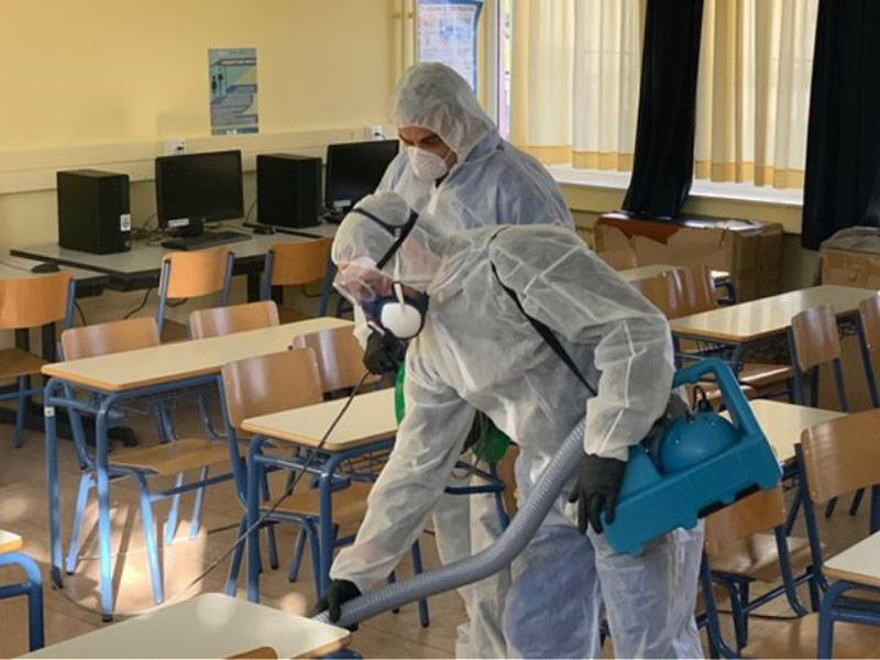 Αναστολή λειτουργίας σχολείων εξ αιτίας της πανδημίας του κορωνοϊού στην ΠΕ Λάρισας
