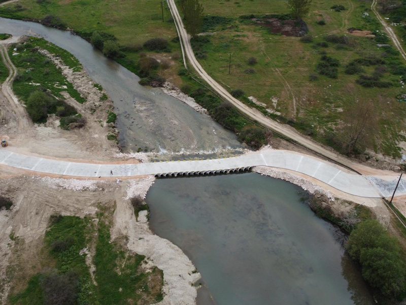 Λύθηκε με έργο της Περιφέρειας Θεσσαλίας το πρόβλημα της οδικής σύνδεσης Μεσοχωρίου – Βλαχογιαννίου