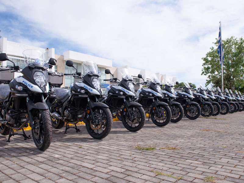 Ενισχύεται ο στόλος της Ελληνικής Αστυνομίας με 16 νέες δίκυκλες μοτοσικλέτες
