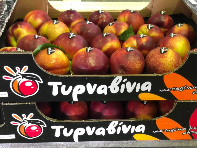 O Tirnavos Fruit Coop επενδύει στο επώνυμο νεκταρίνι και μπαίνει στα ράφια του Σκλαβενίτη