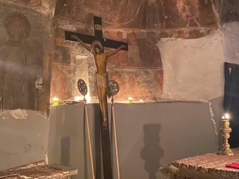 Φωτορεπορτάζ από την χθεσινή Ιερά Αγρυπνία στο μοναστήρι του Προφήτου Ηλιού Τυρνάβου