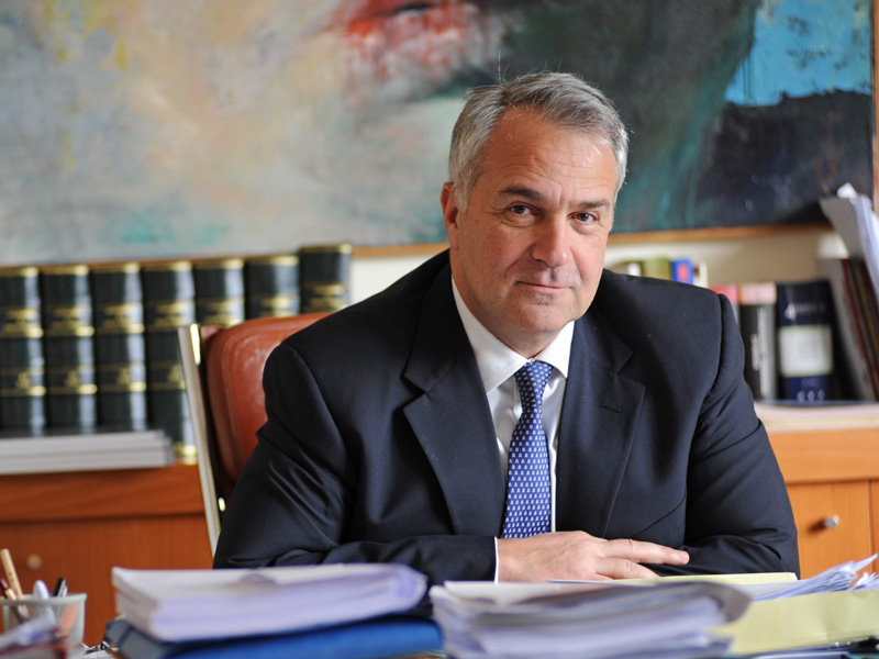 Ο Υπουργός Εσωτερικών Μάκης Βορίδης τη Δευτέρα στον Τύρναβο