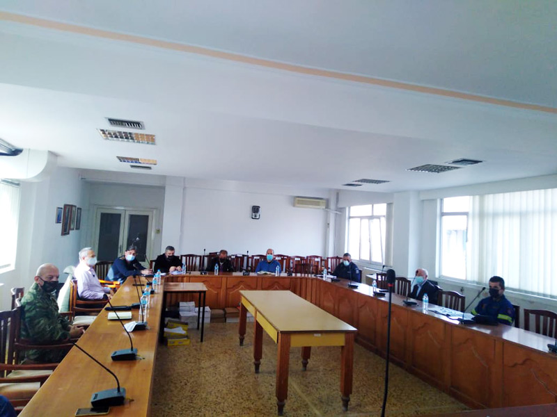 Συνεδρίασε το Συντονιστικό Τοπικό Όργανο Πολιτικής Προστασίας Δήμου Τυρνάβου