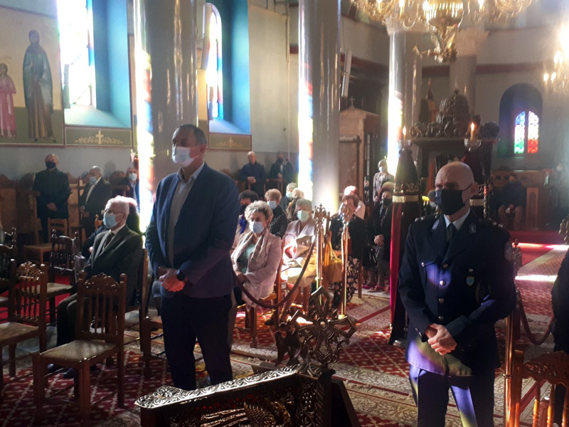 Τα Εισόδια της Θεοτόκου στην Παναγία Φανερωμένη Τυρνάβου, ημέρα εορτασμού των Ενόπλων Δυνάμεων