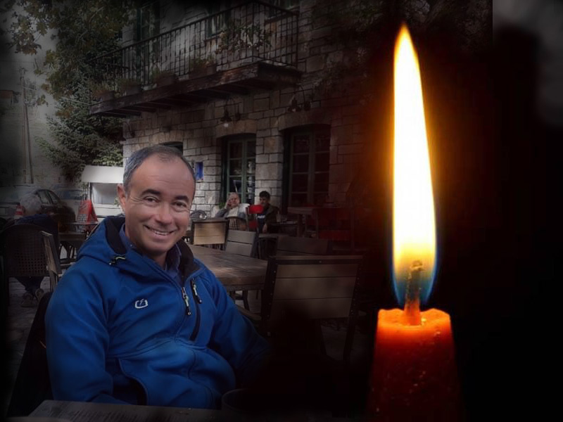 Θρήνος στον Τύρναβο για την τραγωδία που εξελίχθηκε στην άσφαλτο με θύμα 54χρονο εκπαιδευτικό