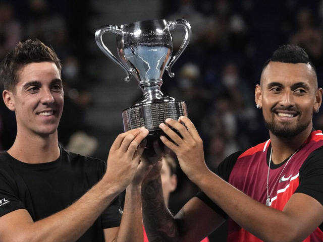 Θρίαμβος με ελληνικό χρώμα: Κύργιος – Κοκκινάκης κατέκτησαν το διπλό ανδρών του Australian Open
