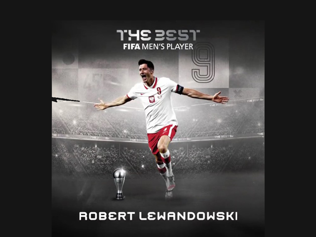 Βραβεία FIFA: O Λεβαντόφσκι καλύτερος ποδοσφαιριστής στον κόσμο