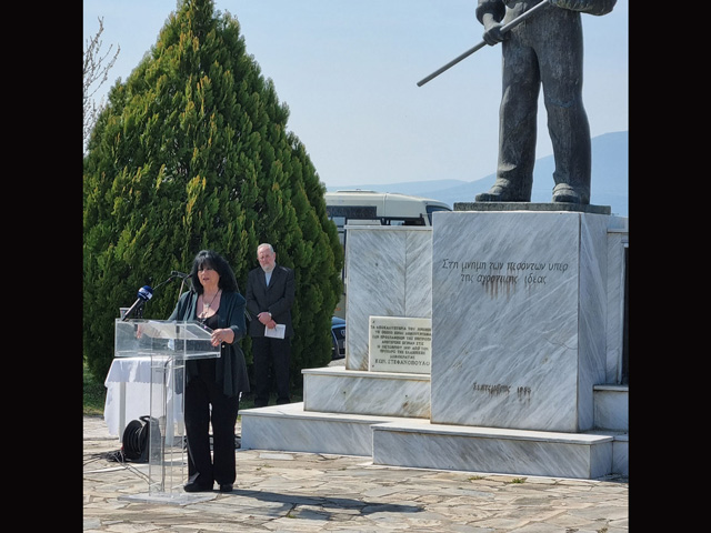 Η Βουλευτής του ΣΥΡΙΖΑ-ΠΣ Λάρισας Άννα Βαγενά στις εκδηλώσεις του Κιλελέρ