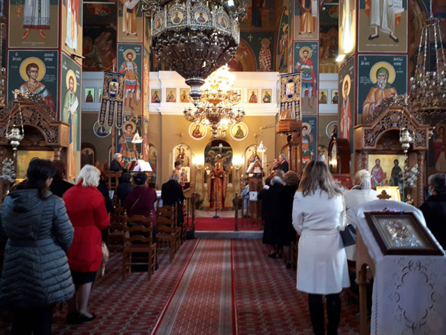 Δείτε βίντεο από την Θεία Λειτουργία σήμερα της Τυρίνης στον Άγιο Ιωάννη Τυρνάβου