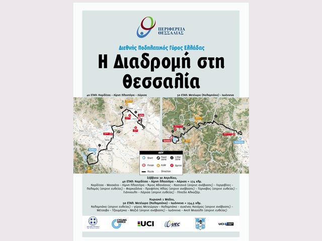 ΔΕΗ Διεθνής Ποδηλατικός Γύρος Ελλάδας: Η Θεσσαλία  στο επίκεντρο της παγκόσμιας αγωνιστικής ποδηλασίας