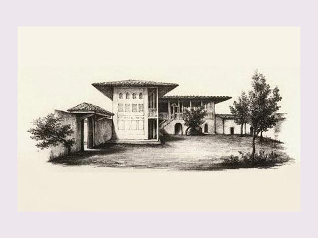 Κατοικία στον Τύρναβο το 1858