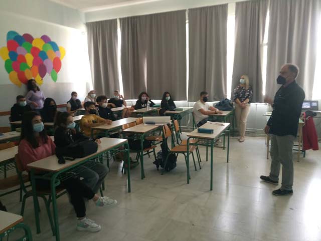 Ενημέρωση από το 1ο ΕΠΑΛ Τυρνάβου των μαθητών της Γ΄ τάξης του Γυμνασίου Αργυροπουλίου – «Ηλώνη»