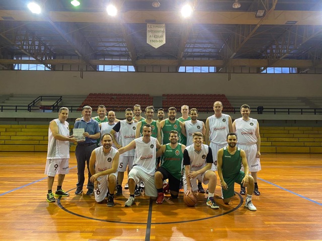 Φιλική αναμέτρηση μεταξύ των ομάδων μπάσκετ του Δικηγορικού Συλλόγου Λάρισας με τον Δικηγορικό Σύλλογο Κατερίνης
