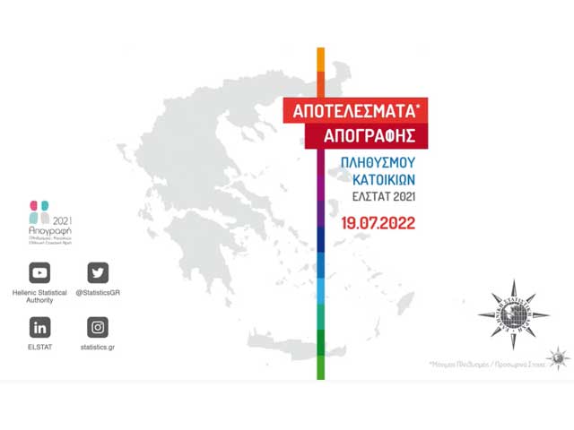 10.432.481 ο πληθυσμός της Ελλάδας – Περισσότερες οι γυναίκες