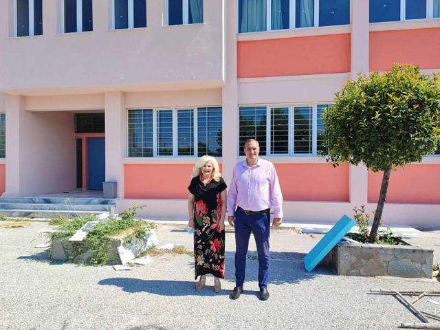 Με ταχείς ρυθμούς προχωρούν οι εργασίες ενεργειακής αναβάθμισης σχολείων στο Δήμο Τυρνάβου