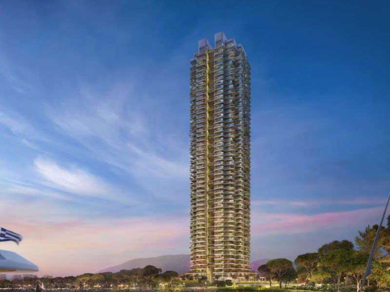 Riviera Tower – Ο υψηλότερος «πράσινος» ουρανοξύστης στη Μεσόγειο