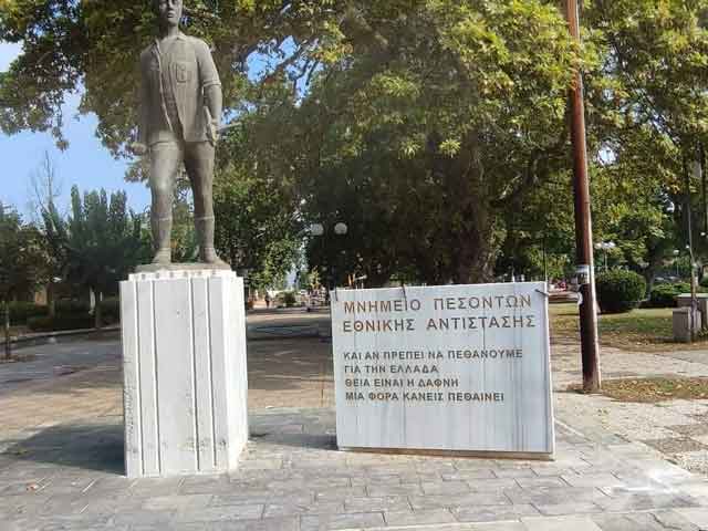 Αποκαταστάθηκε το μνημείο της Εθνικής Αντίστασης στον Αμπελώνα