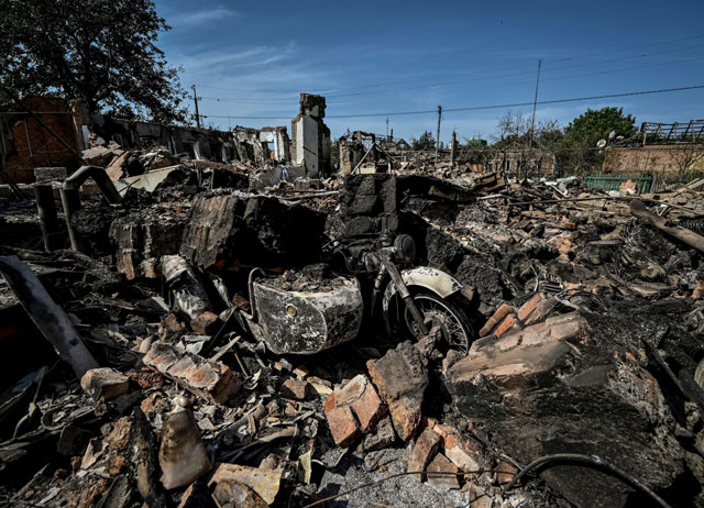 Το Κίεβο προειδοποιεί για κίνδυνο ακτινοβολίας και πυρκαγιάς στη Ζαπορίζια