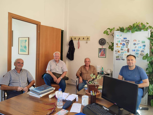 Συνάντηση με τους Προέδρους ΚΑΠΗ του Δήμου Τυρνάβου είχε ο αντιδήμαρχος Χριστόφορος Κατσαρός