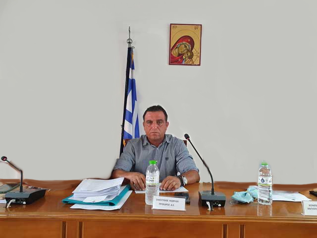 Η δήλωση παραίτησης του Προέδρου του Δημοτικού Συμβουλίου Τυρνάβου κ.Γιώργου Σακούτσιου