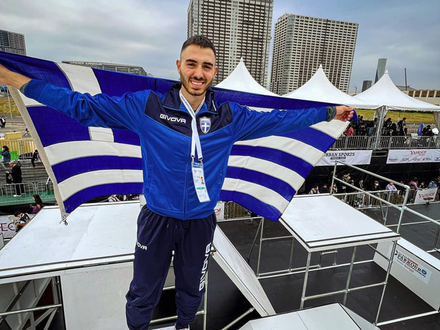 Δημήτρης Κυρσανίδης: Ο 1ος Πρωταθλητής Κόσμου στο Parkour