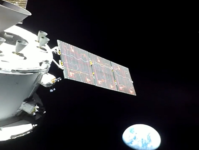 Απίστευτη θέα του πλανήτη μας στα πρώτα πλάνα της αποστολής «Artemis I» στο… φεγγάρι!