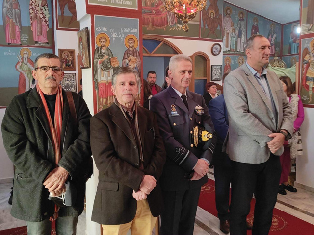 Στον εορτασμό του Αγίου Νικολάου στην Περαχώρα ο Δήμαρχος Τυρνάβου