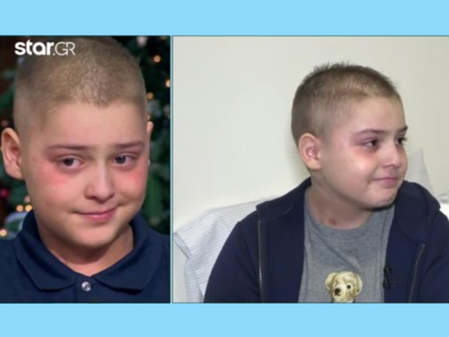 Μεγαλείο ψυχής για τον 11χρονο Θοδωρή από τον Τύρναβο που δίνει μάχη με τον καρκίνο
