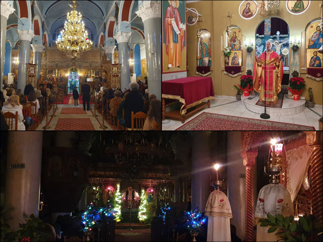 Χριστούγεννα στις εκκλησίες του Τυρνάβου (Βίντεο)
