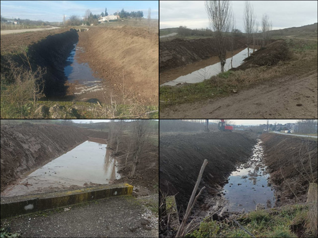 Ρέματα σε Ροδιά, Αργυροπούλι, Μαρμαρίνη και Ελευθεραί καθαρίστηκαν σε μήκος 8,5 χλμ από την Περιφέρεια Θεσσαλίας