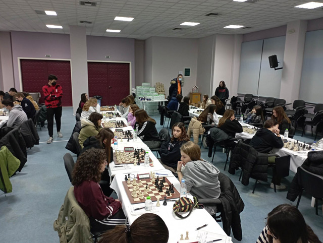 Από 2 Ιανουαρίου τα Πανελλήνια Πρωταθλήματα Σκάκι εφήβων-νεανίδων στην Λάρισα