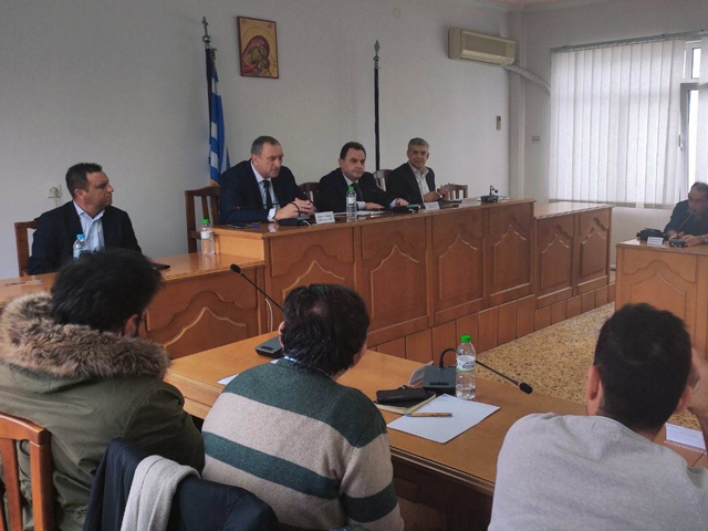 Στην συνάντηση του Υπουργού Αγροτικής Ανάπτυξης με τους εκπροσώπους των Αγροτικών Συλλόγων ο Δήμαρχος Τυρνάβου