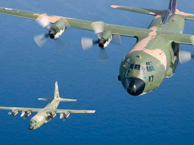 Αναχώρησε το C-130 με ανθρωπιστική βοήθεια για τους άμαχους της Λωρίδας της Γάζας