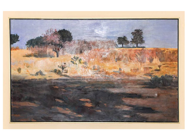 Δωρεά πίνακα της Έφης Σούτογλου στο Διαχρονικό Μουσείο Λάρισας