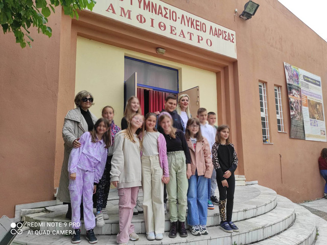 Μαθητές του 4ου Δημοτικού Σχολείου Τυρνάβου στο 12ο Μαθητικό Φεστιβάλ Ψηφιακής Δημιουργίας Λάρισας 2023