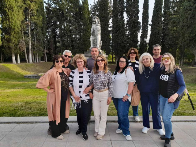 Προσκυνηματική εκδρομή Συλλόγου διδασκόντων του ΓΕΛ Τυρνάβου στην Ιερά Μονή Οσίου Λουκά του Στειριώτη