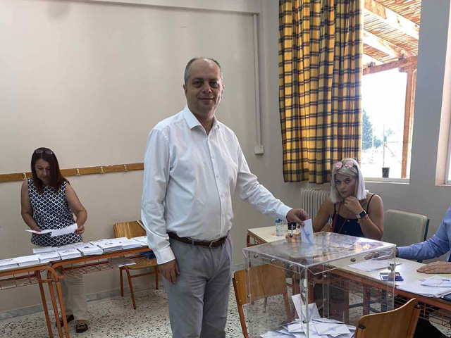 Στο Ναρθάκι ψήφισε ο Χρήστος Καπετάνος: «Σήμερα ψηφίζουμε με υπευθυνότητα, για το καλό του τόπου και της χώρας μας»