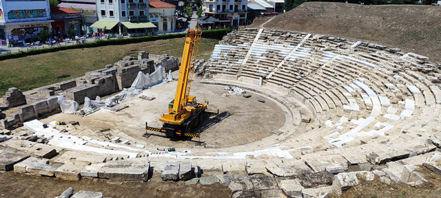 Ολοκληρώθηκε το έργο στο Αρχαίο Θέατρο Λάρισας