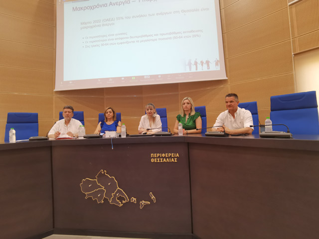 Παρουσίαση του έργου των Θεματικών Ομάδων Εργασίας στην Περιφέρεια Θεσσαλίας για ευπαθείς ομάδες πληθυσμού