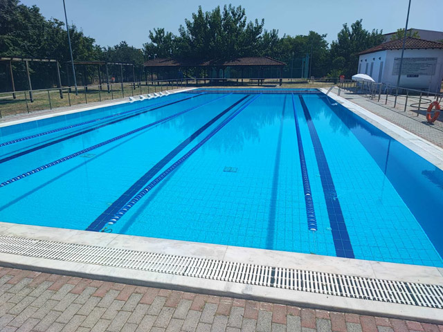 Ανοιχτή για το κοινό η πισίνα του Πολυδύναμου Α. Κ. Τυρνάβου